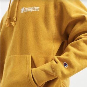 Mens UO Limited Edition Champions Hoodie - Yellow